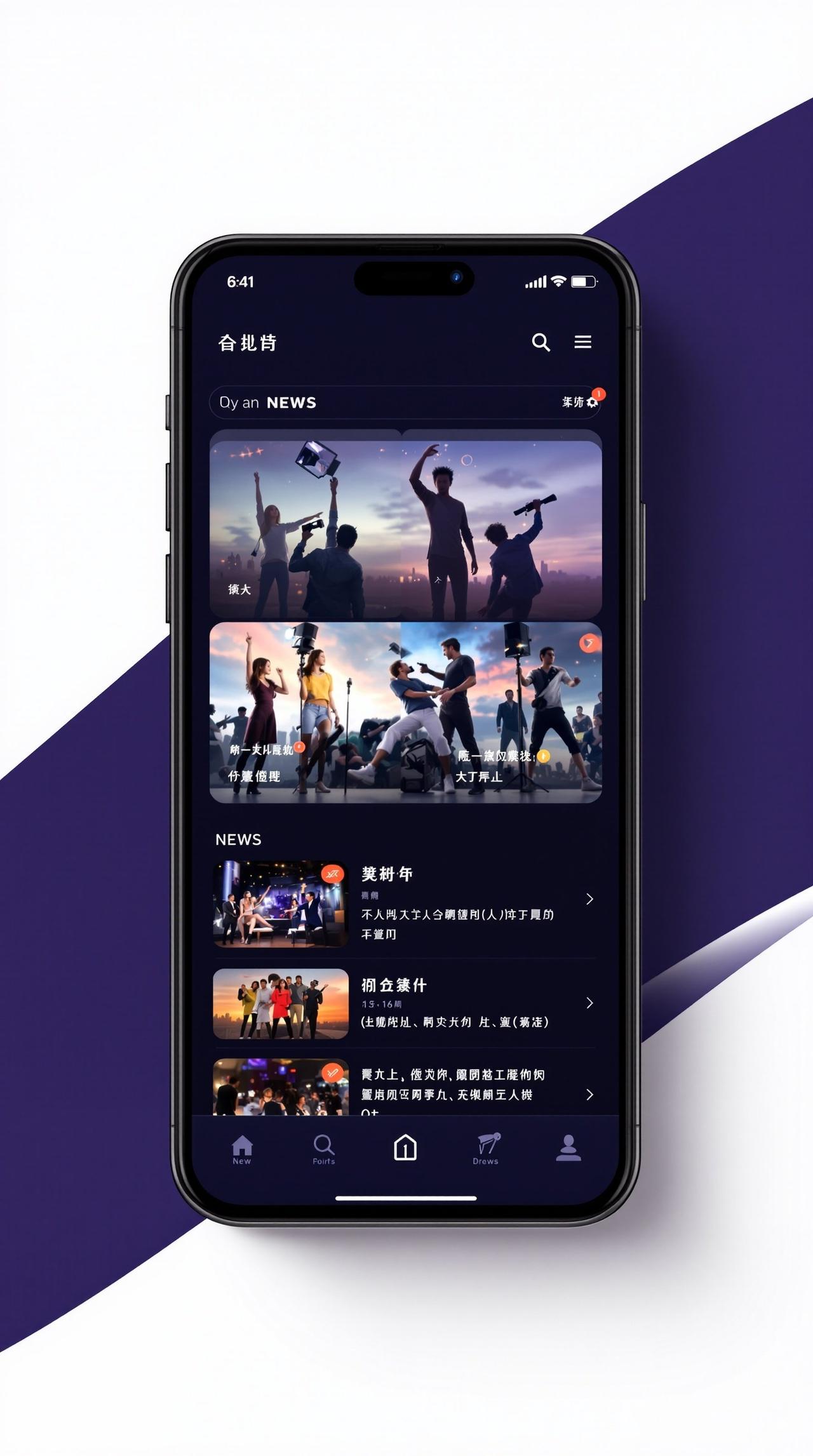 吃瓜大全APP界面预览